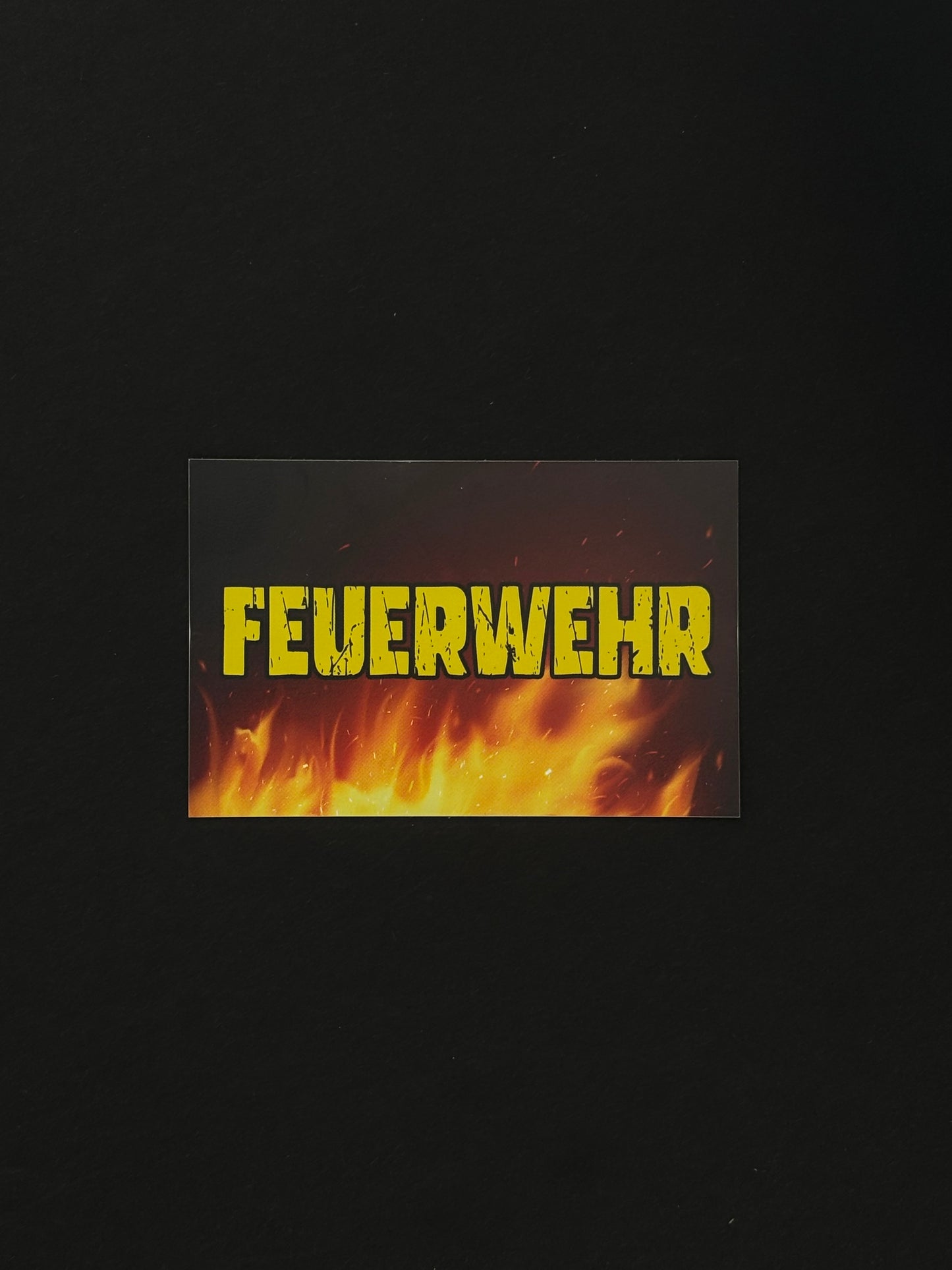 Sticker "Feuerwehr"
