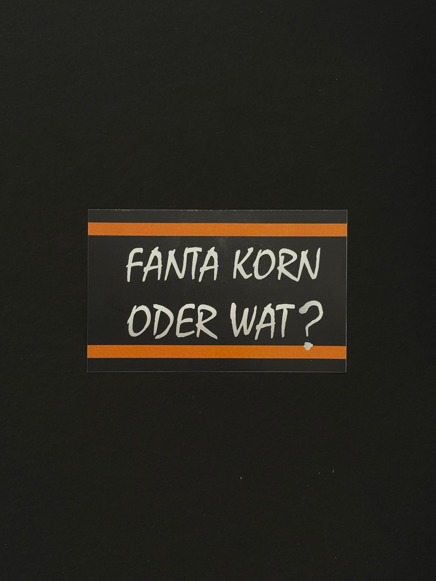 Sticker "Fanta Korn oder Wat ?"