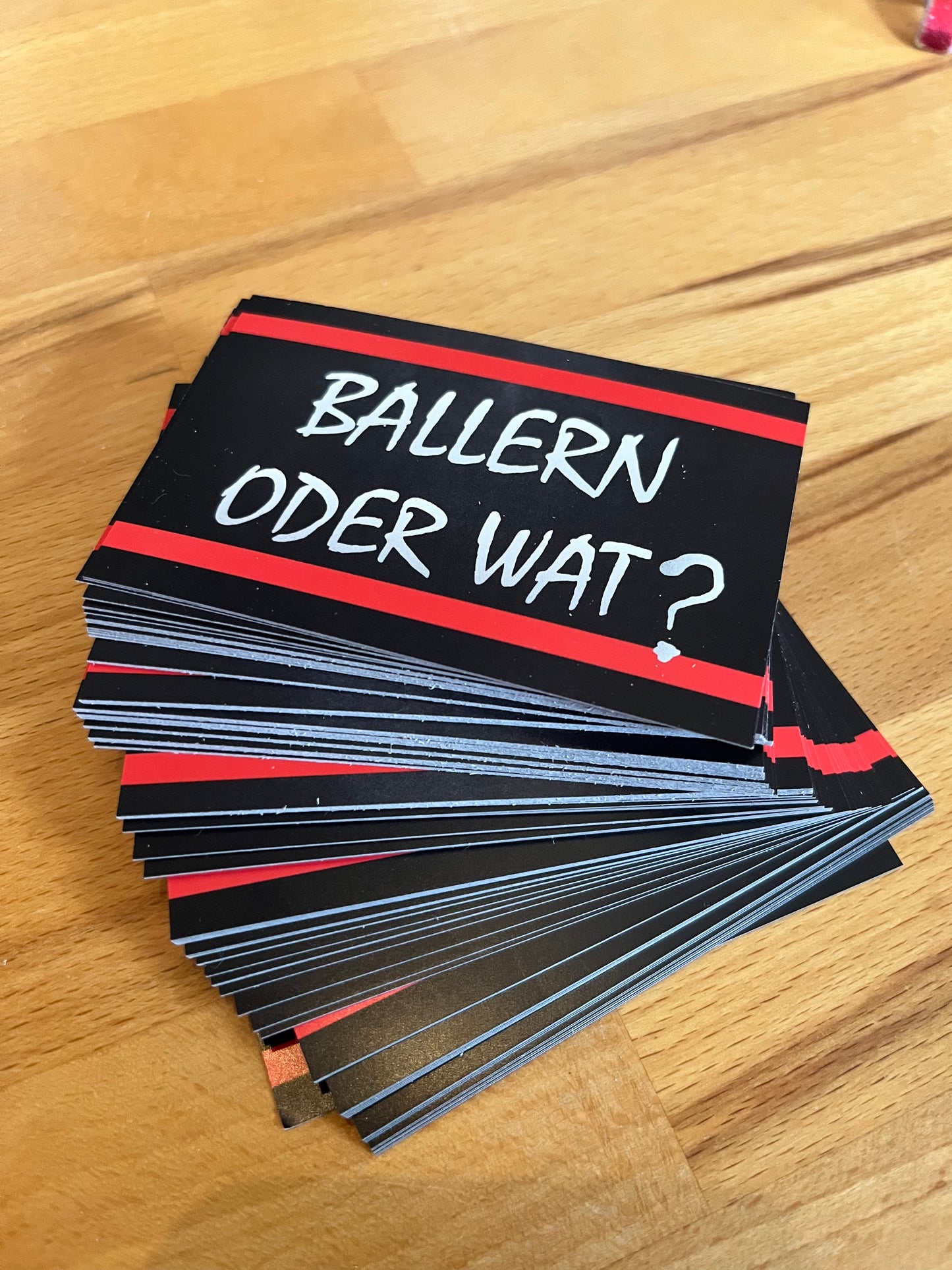 Sticker "Ballern Oder Wat ?"
