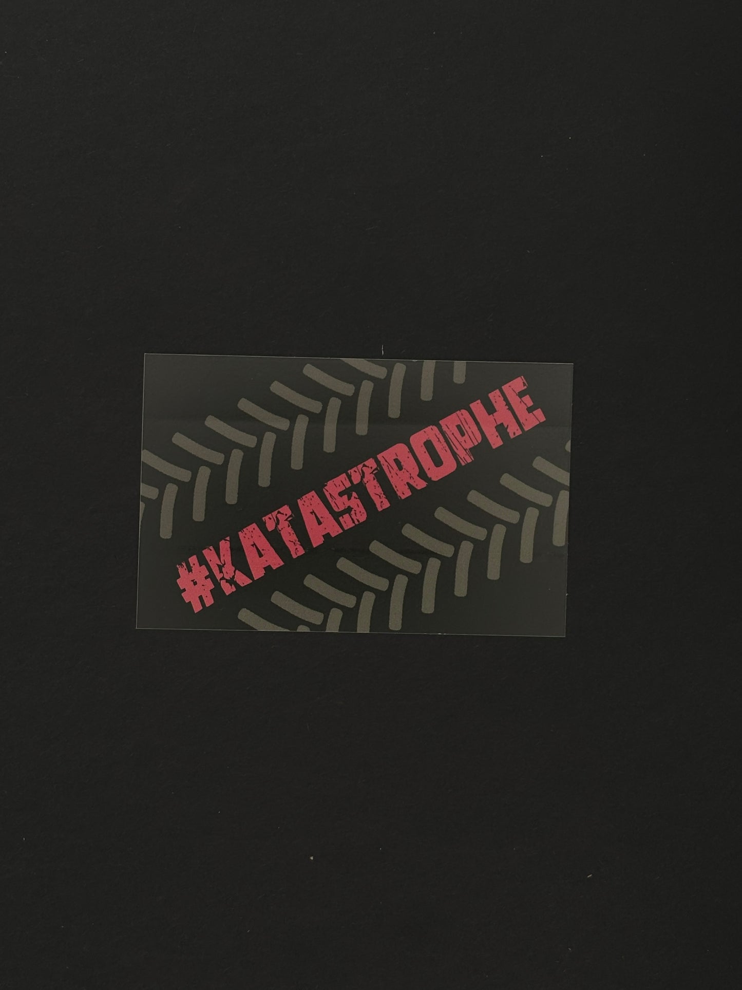 Sticker "Katatstrophe"