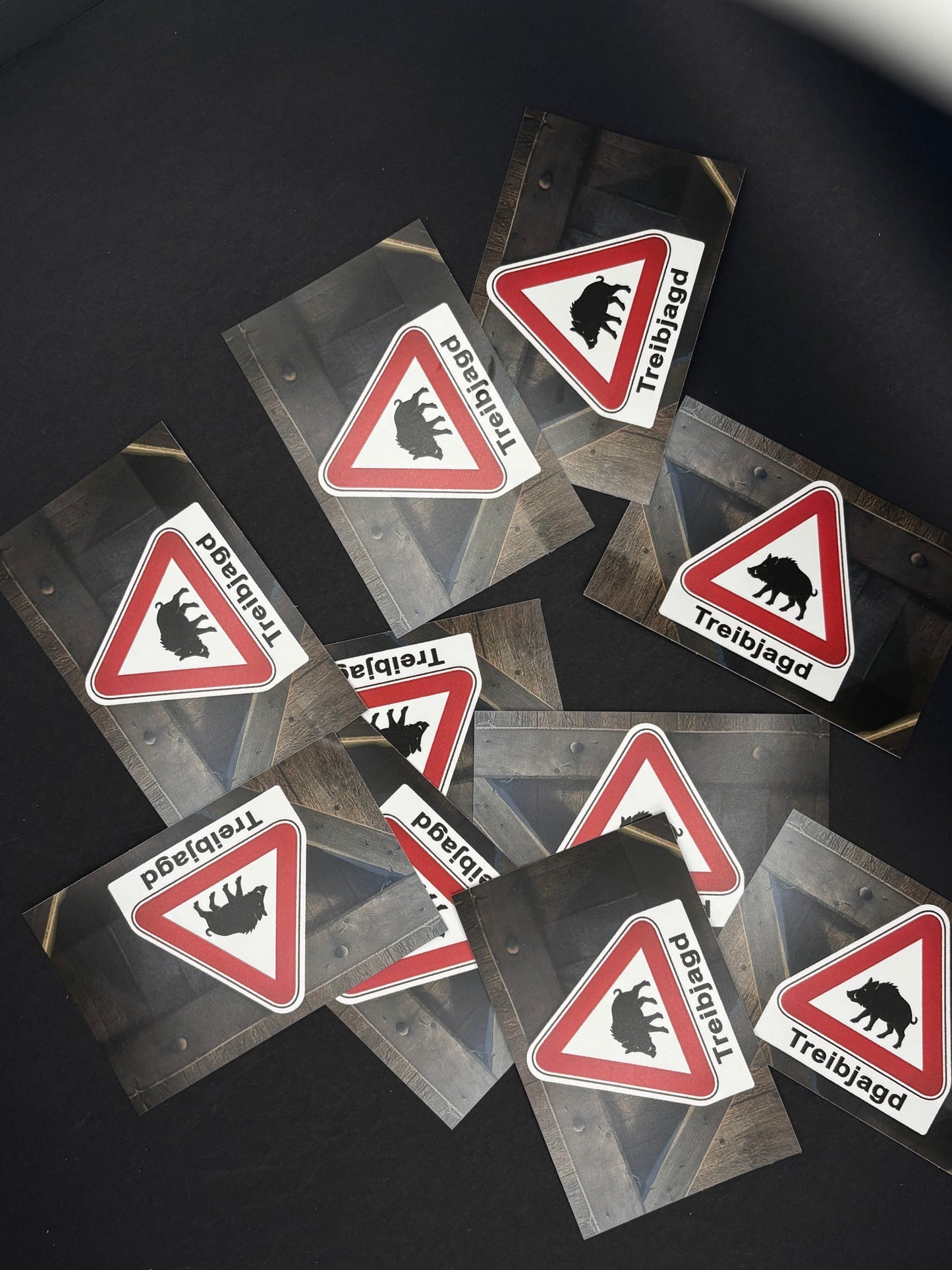 Sticker "Treibjagd"