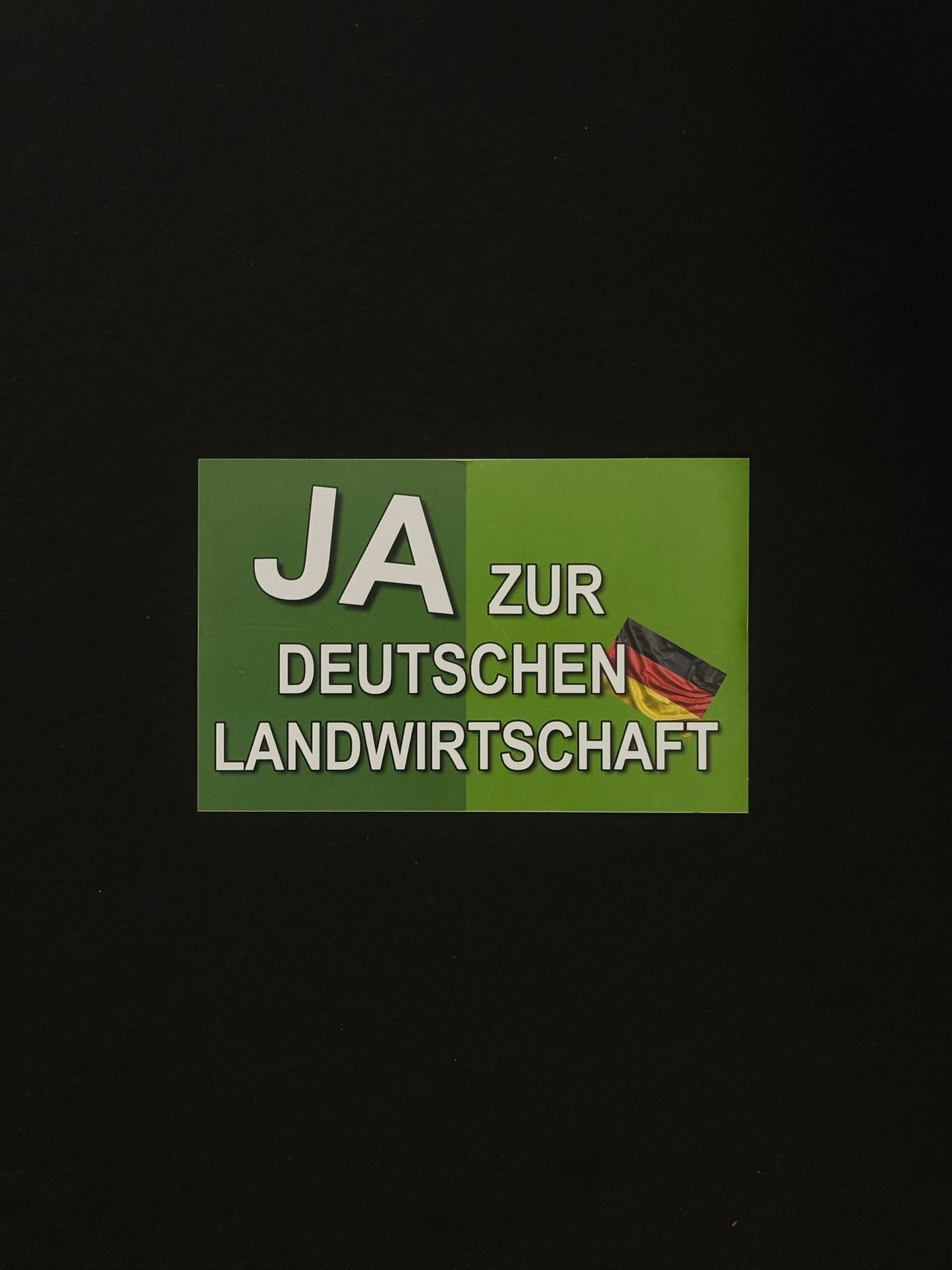 Sticker "JA zur deutschen Landwirtschaft"