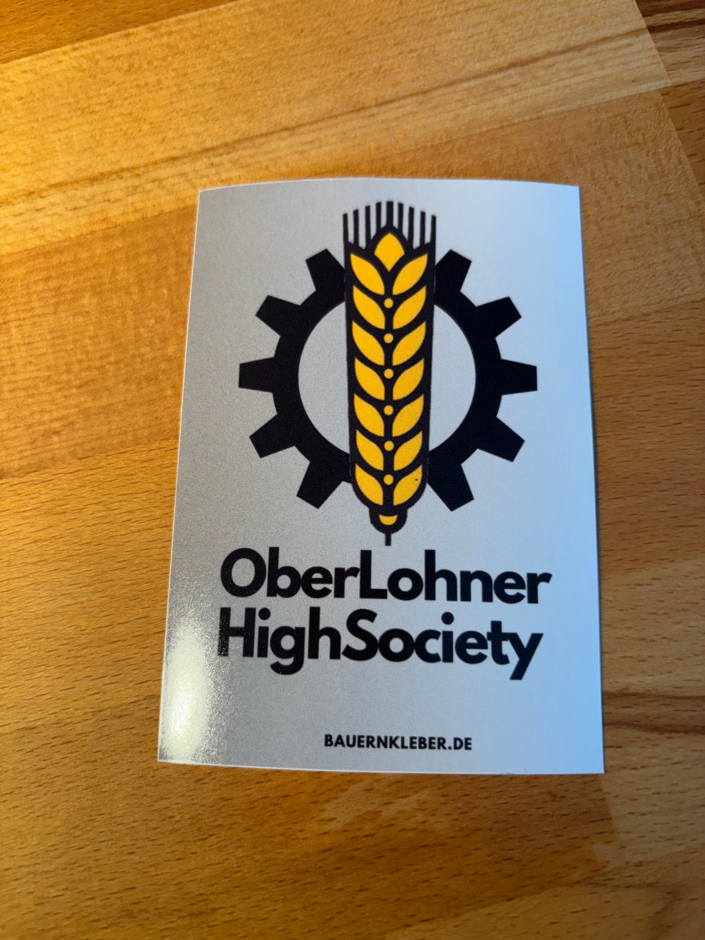 Sticker "Ober Lohner "