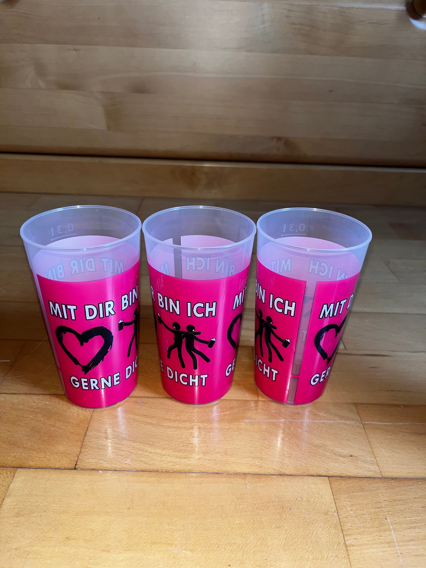 Becher "Mit dir bin ich gerne Dicht"