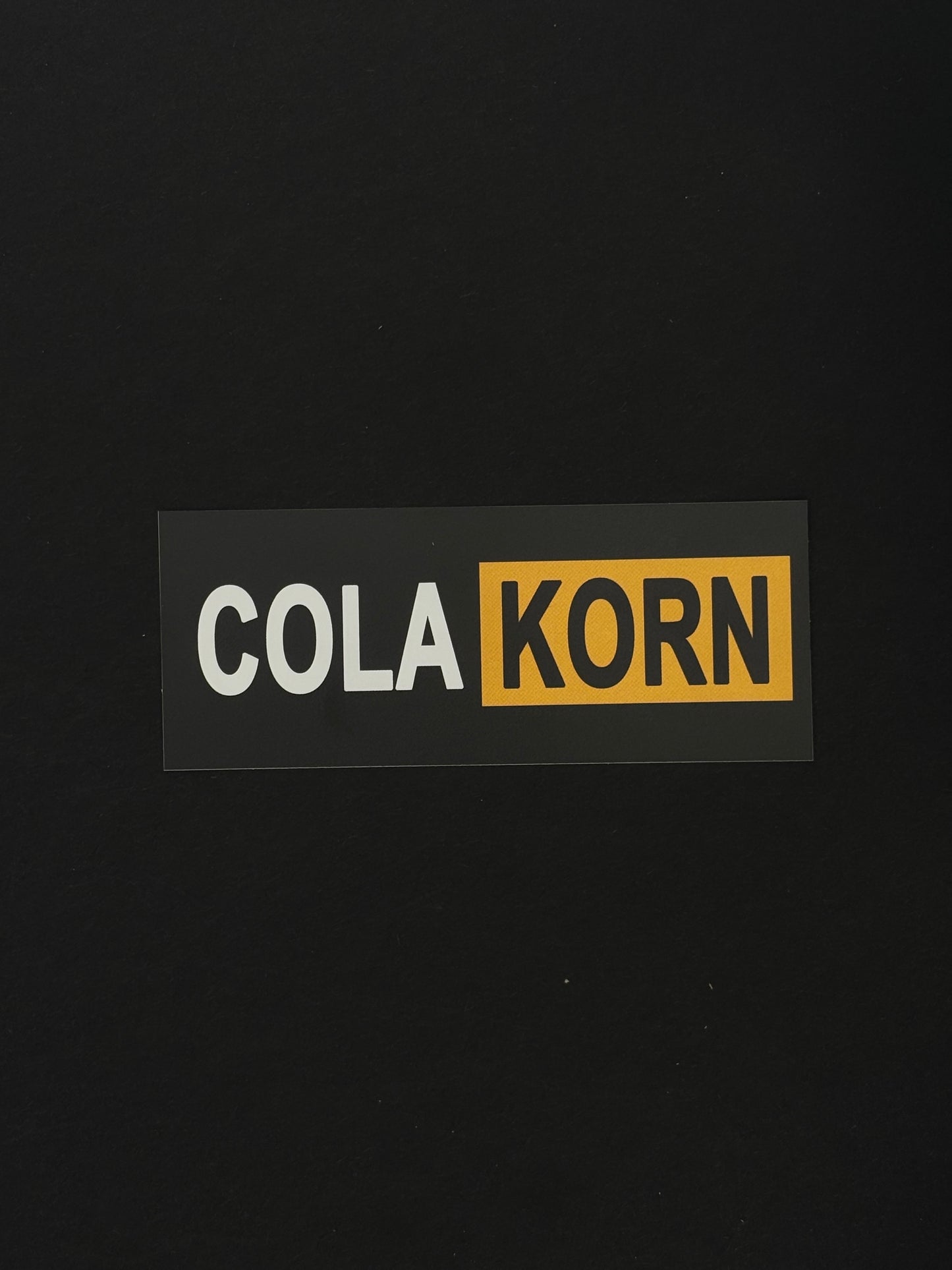 Sticker "Cola Korn"