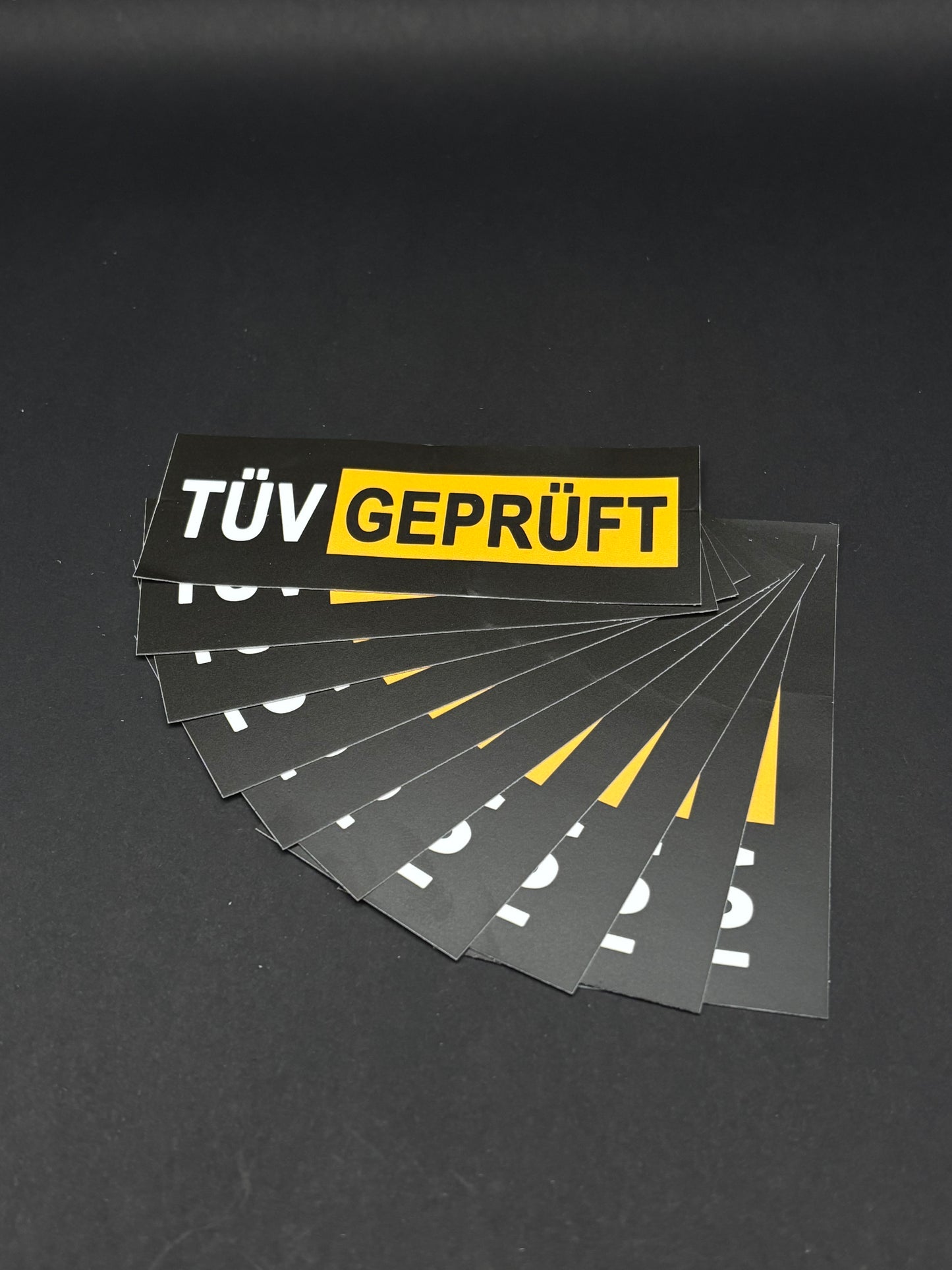 Sticker "Tüv Geprüft"