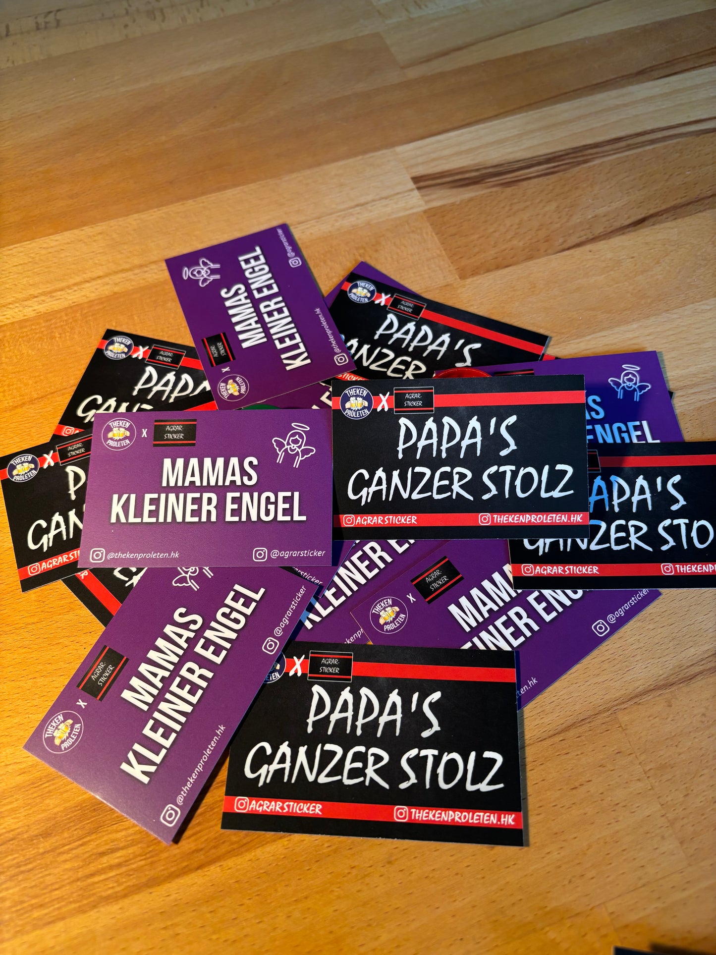 Theken Proleten Sticker Paket