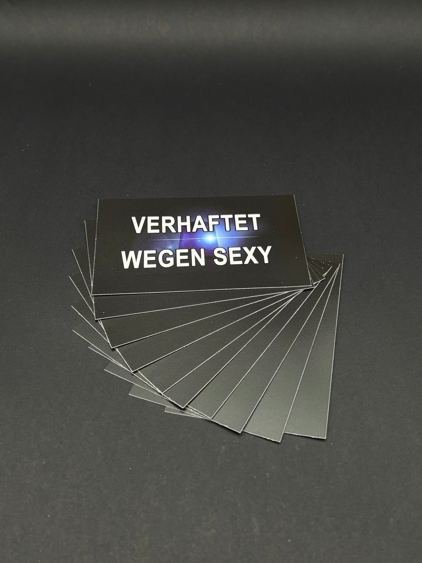 Sticker "Verhaftet wegen S*xy"