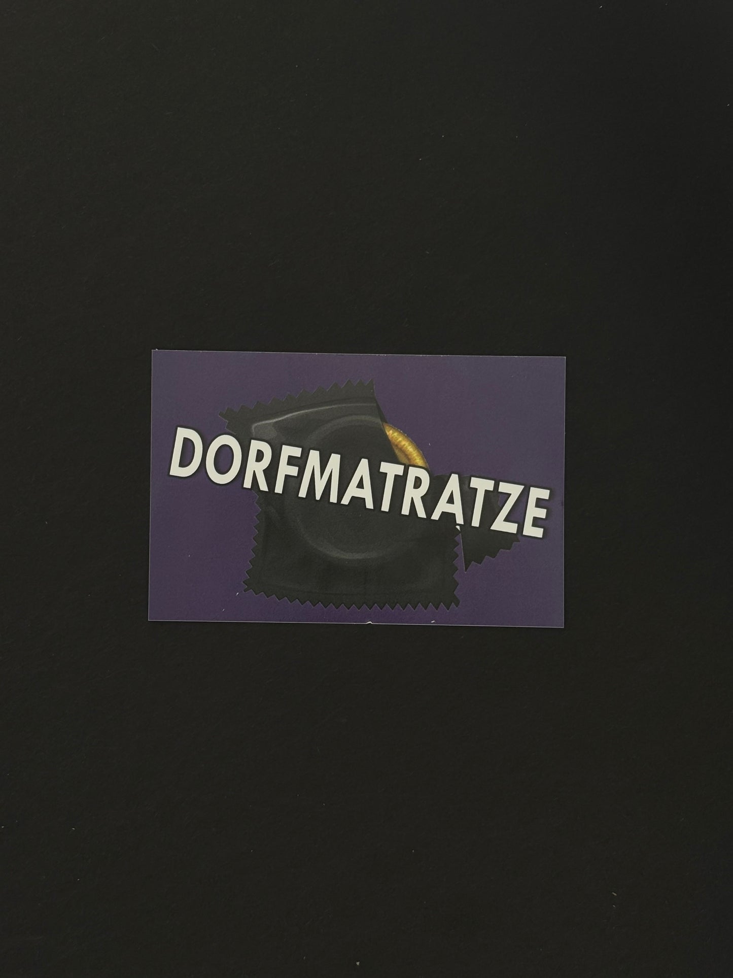 Sticker "Dorfmatratze"