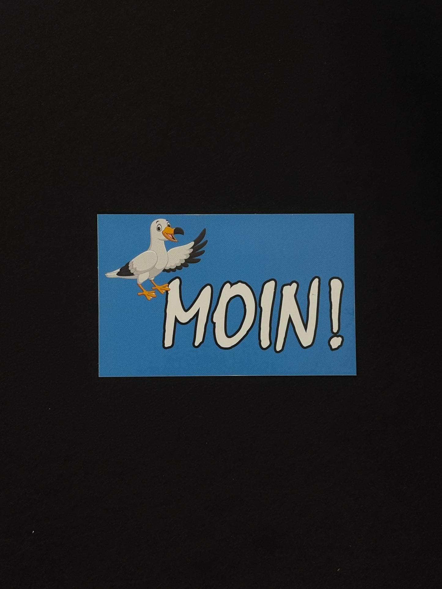 Sticker "Moin!"