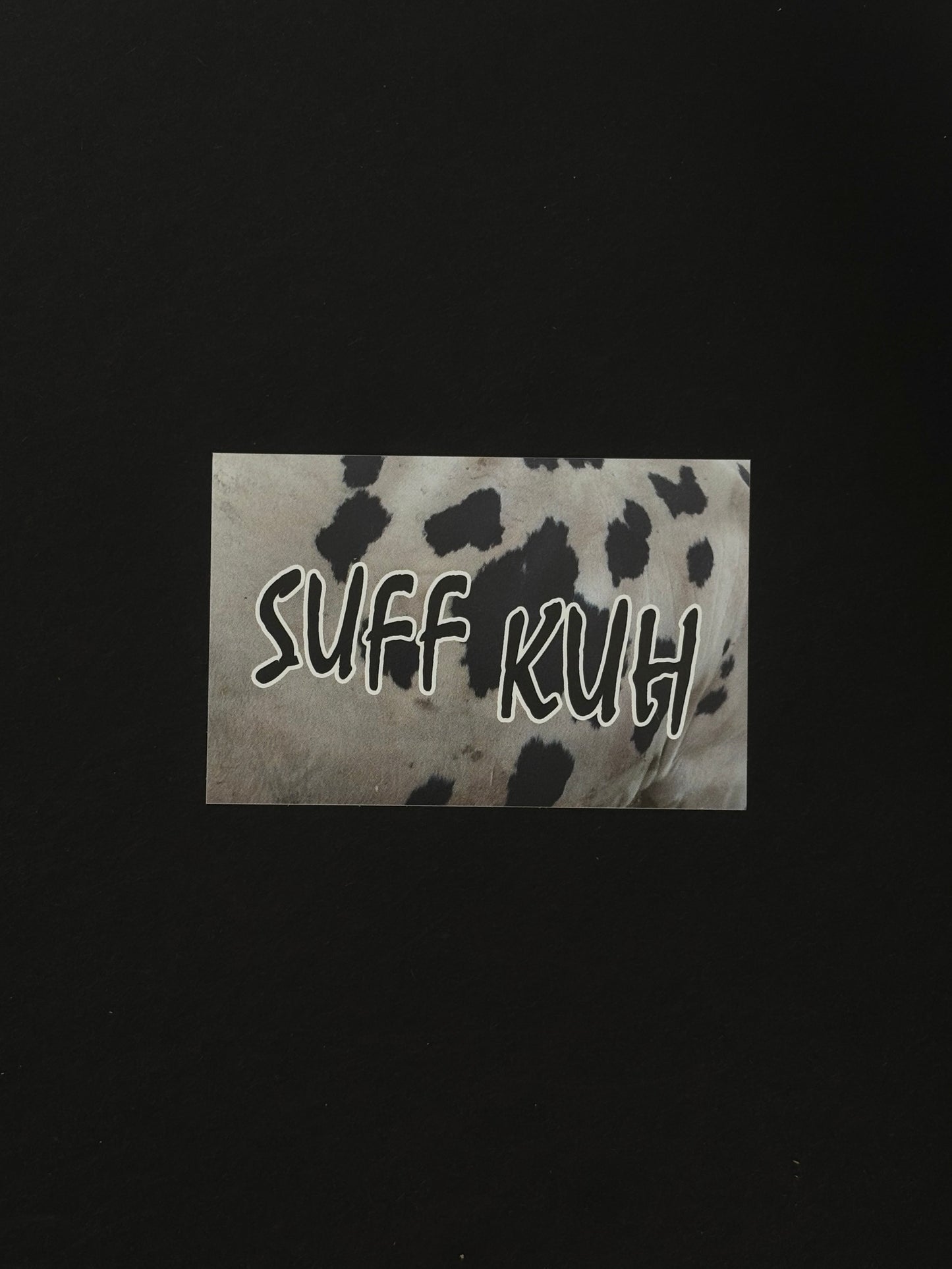 Sticker "Suff Kuh"