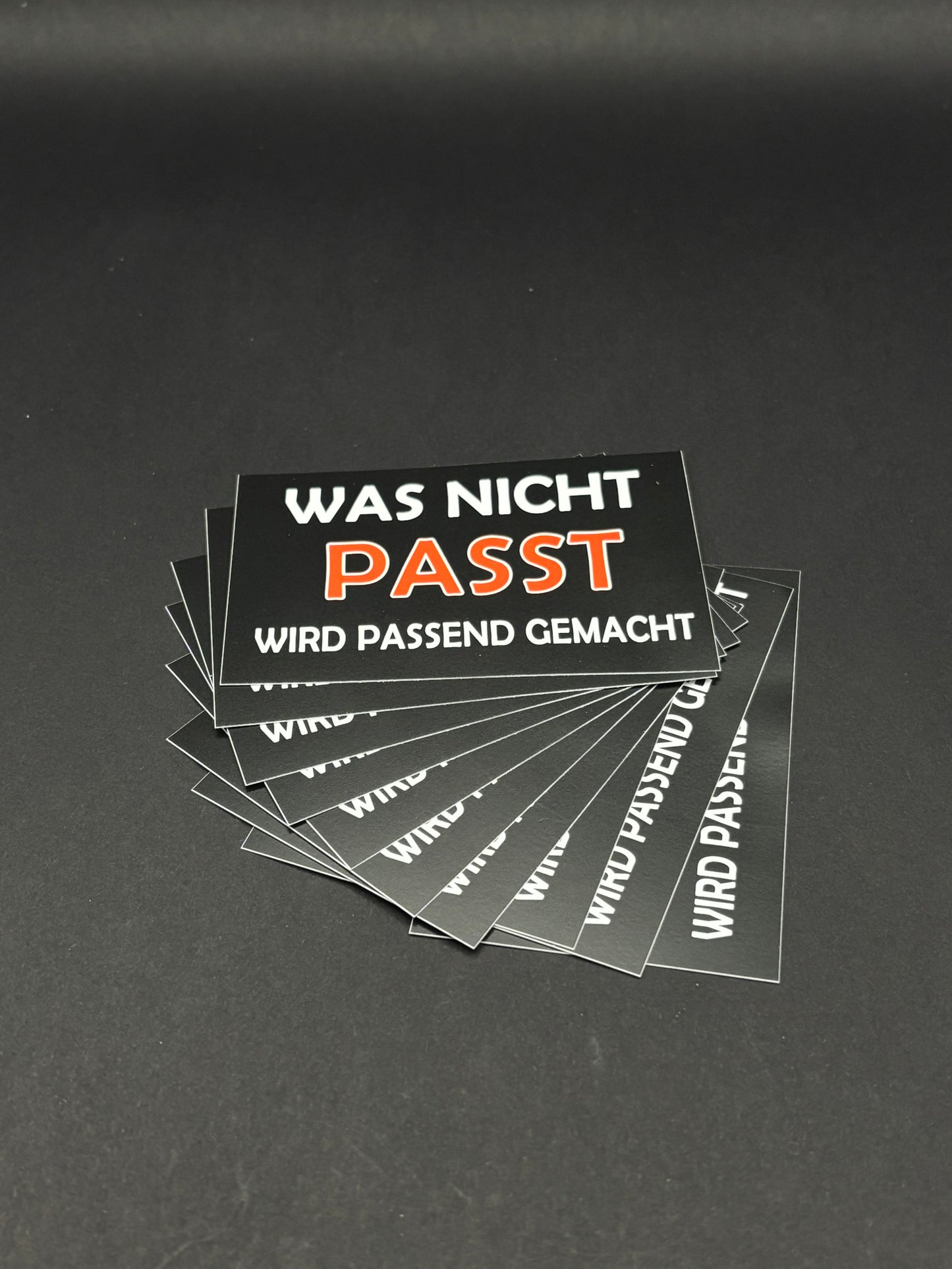 Sticker "Was nicht PASST"