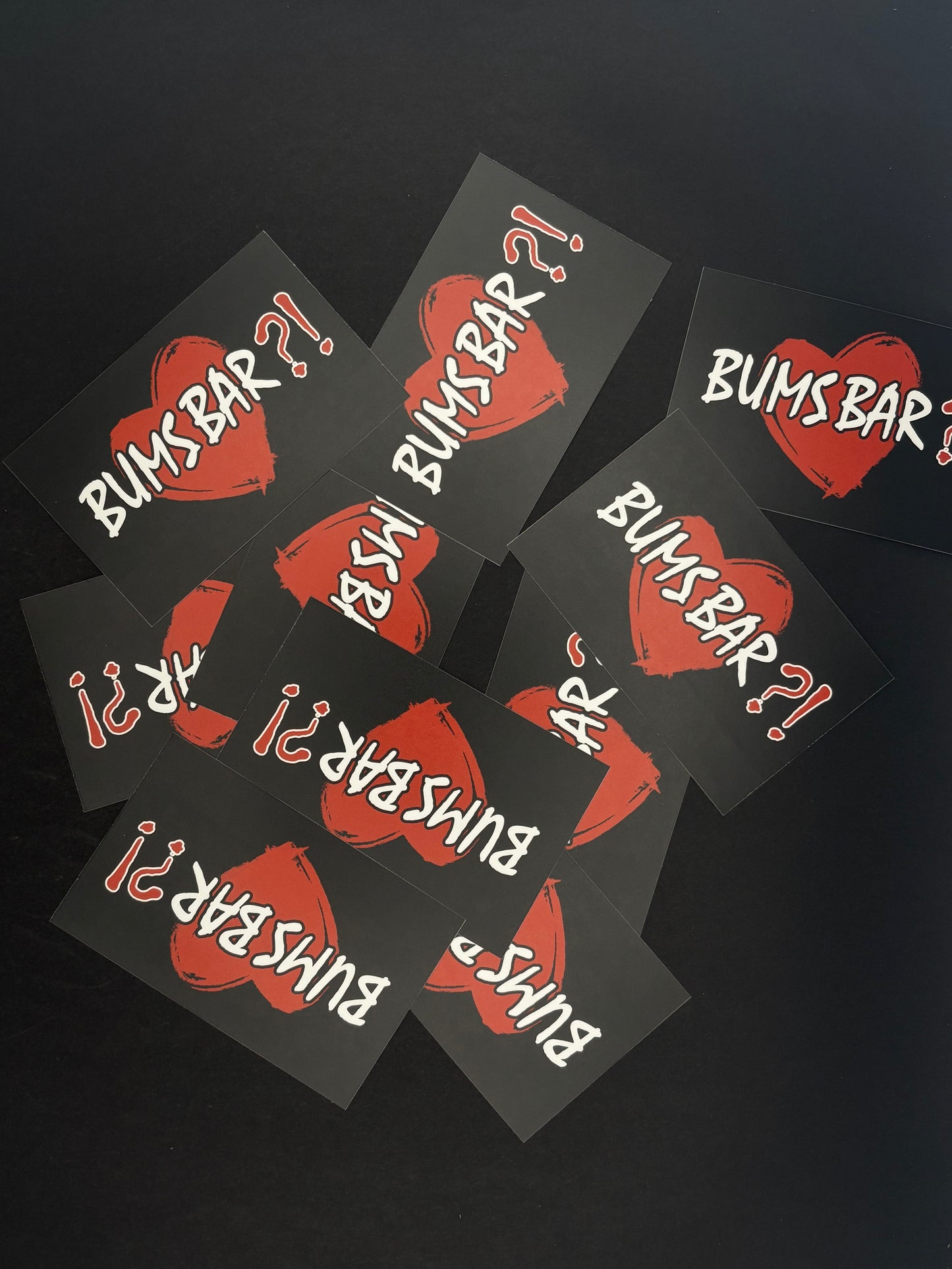 Sticker "B*msbar?!"
