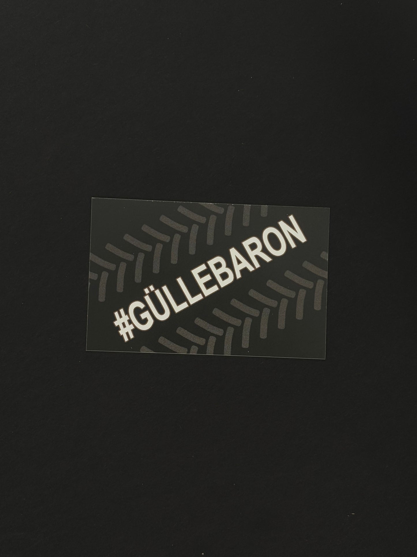 Sticker "#Güllebaron"