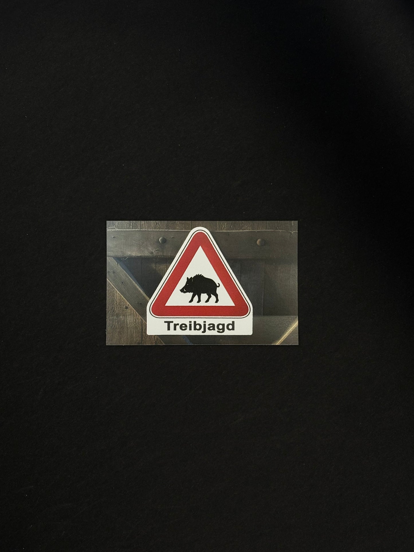 Sticker "Treibjagd"
