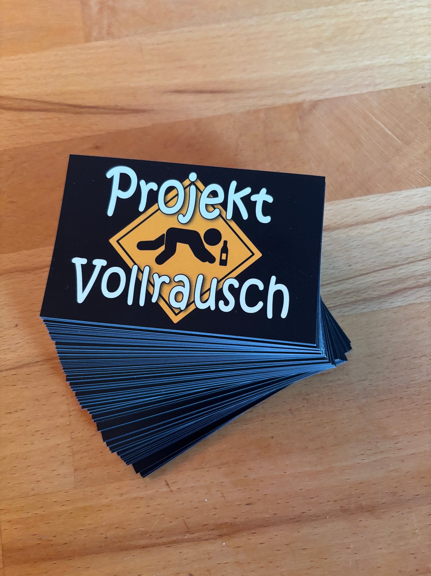 Sticker "Projekt Vollrausch"