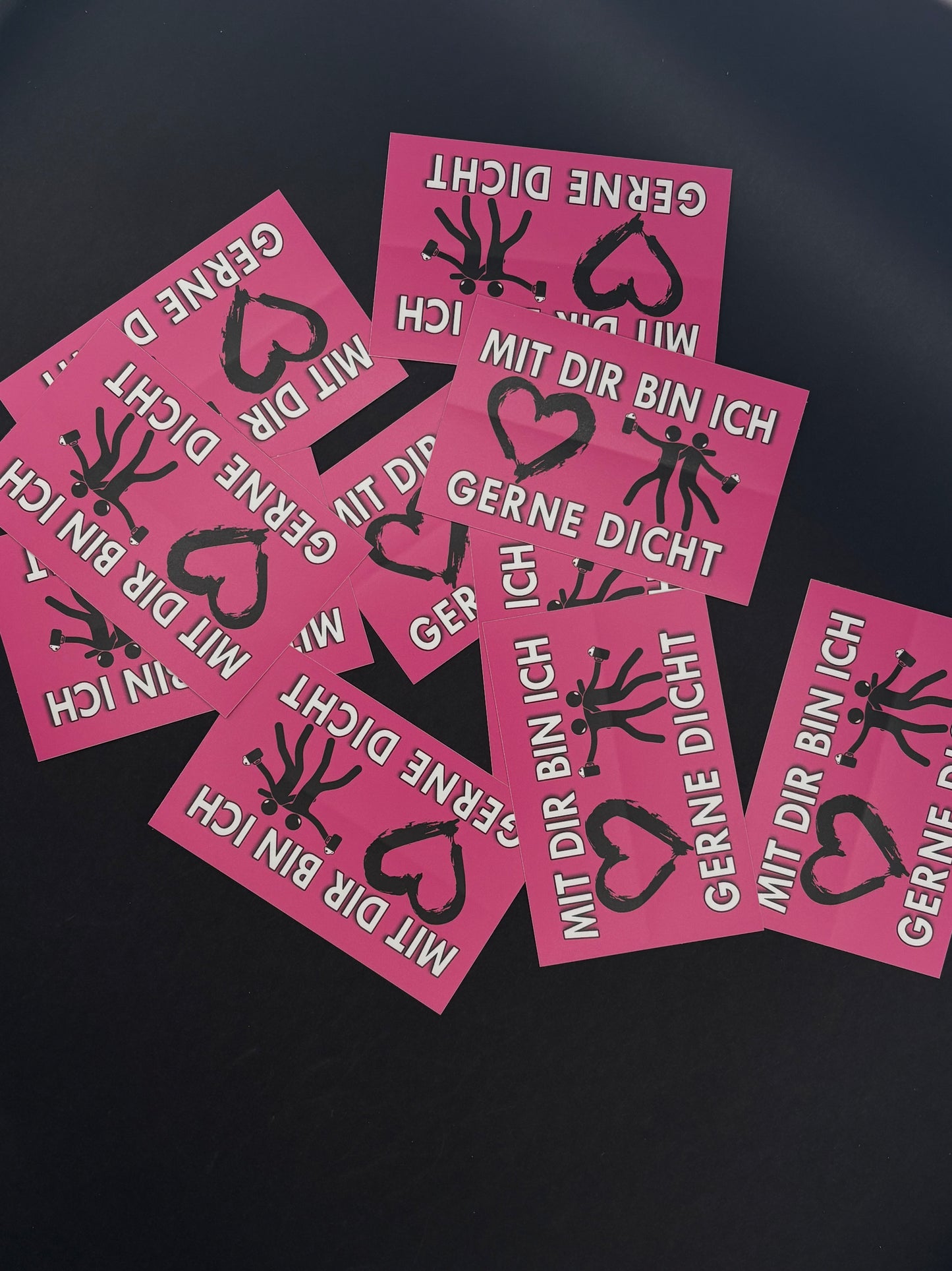 Sticker "Mit dir bin ich gerne Dicht"