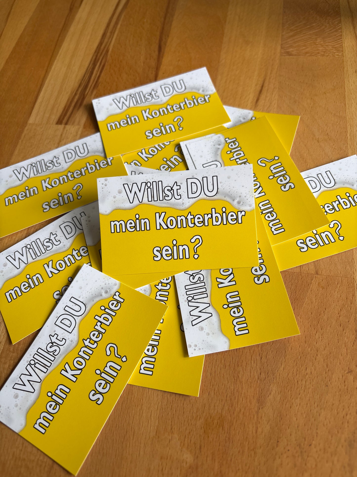 Sticker "Willst du mein Konterbier sein ?"