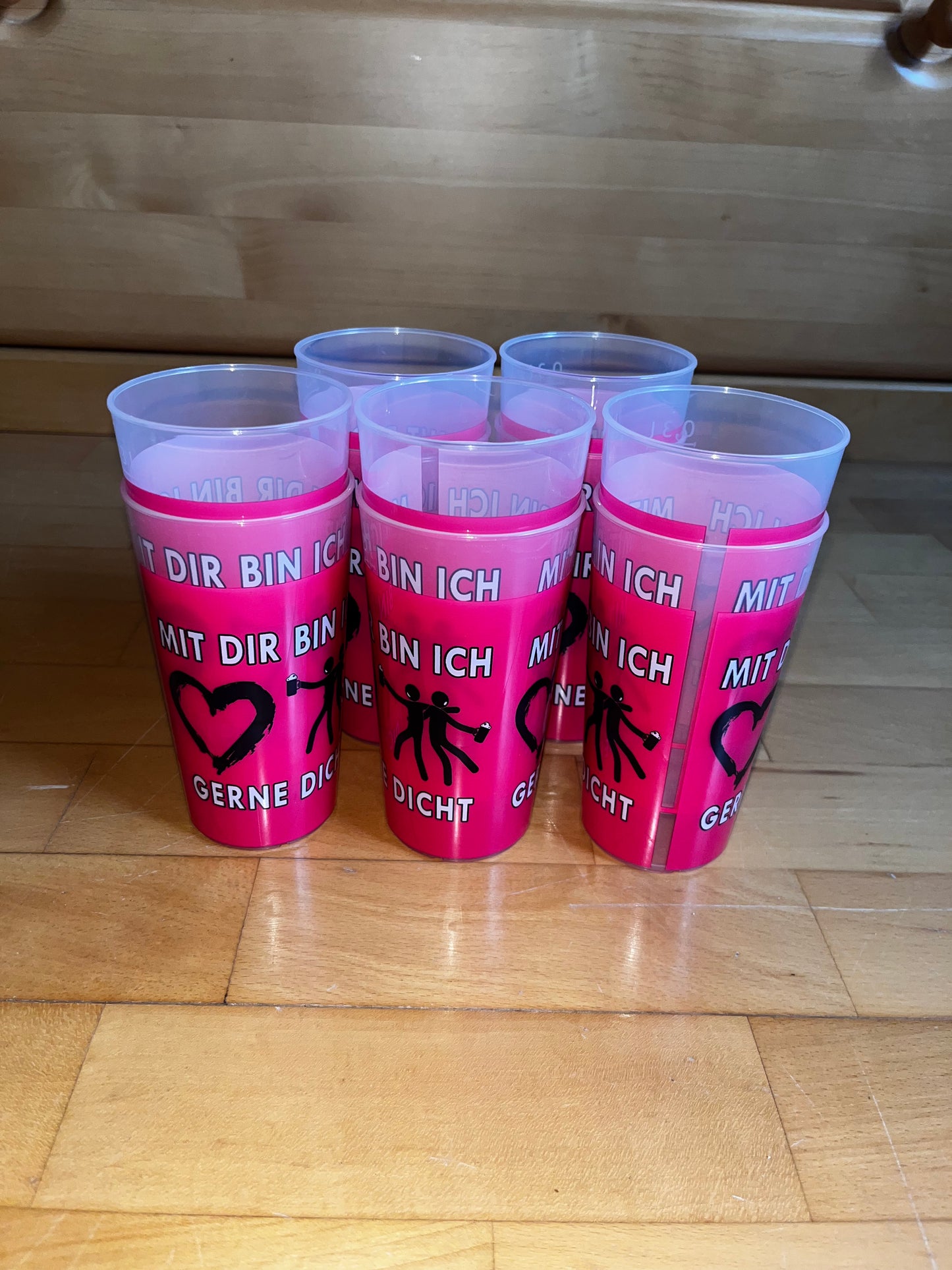 Becher "Mit dir bin ich gerne Dicht"