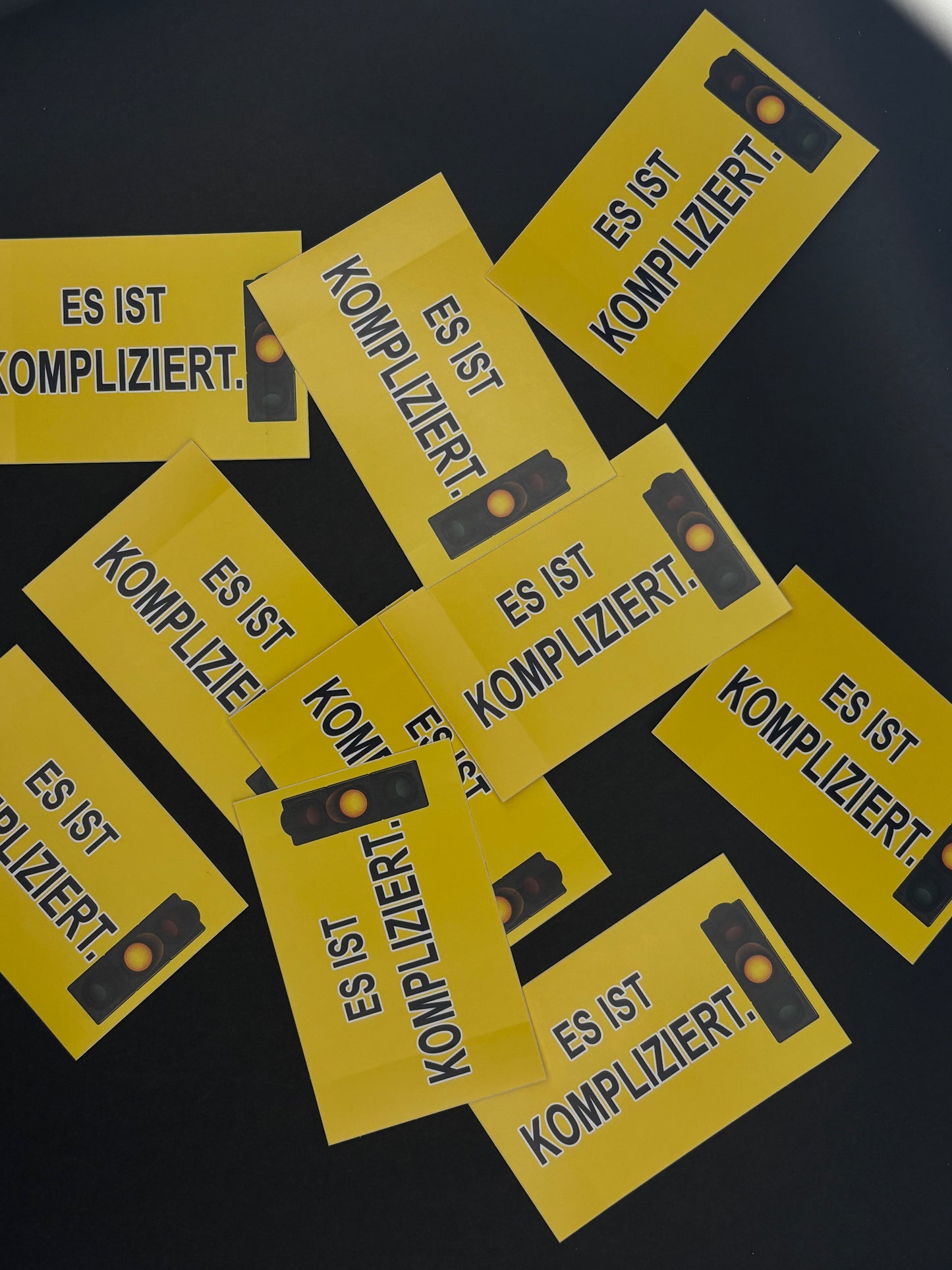 Sticker "Es ist kompliziert"