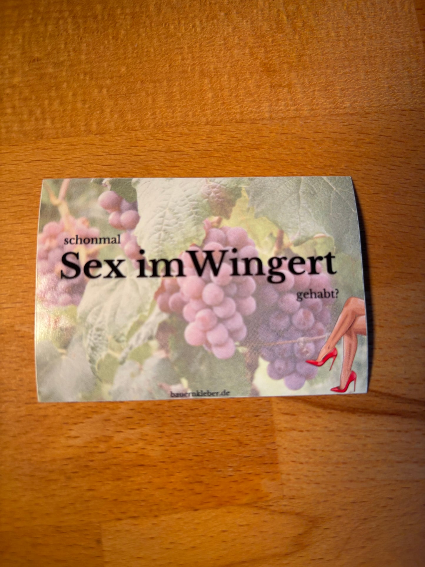 Sticker "Se* im Wingert"