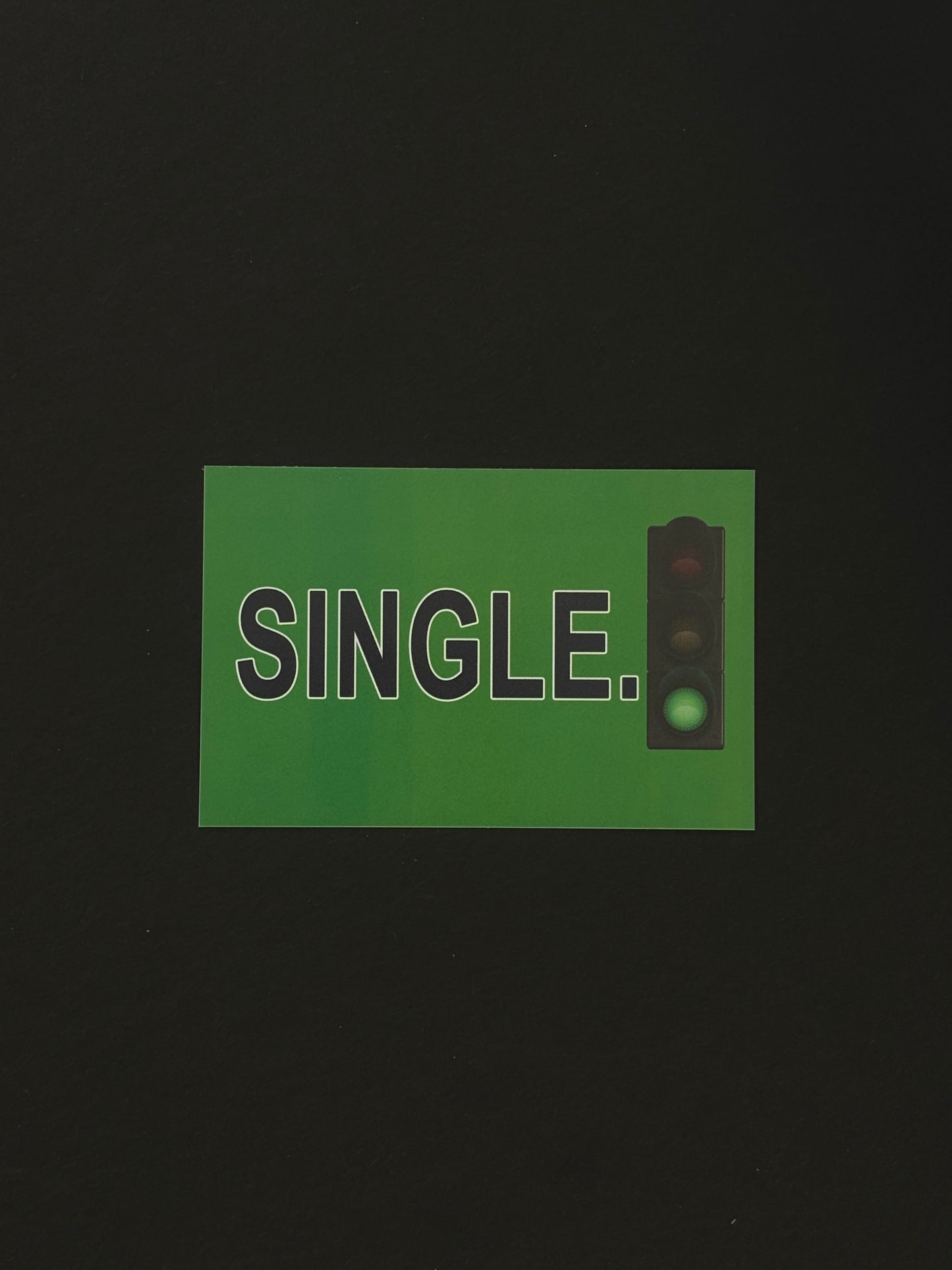 Sticker "Single"