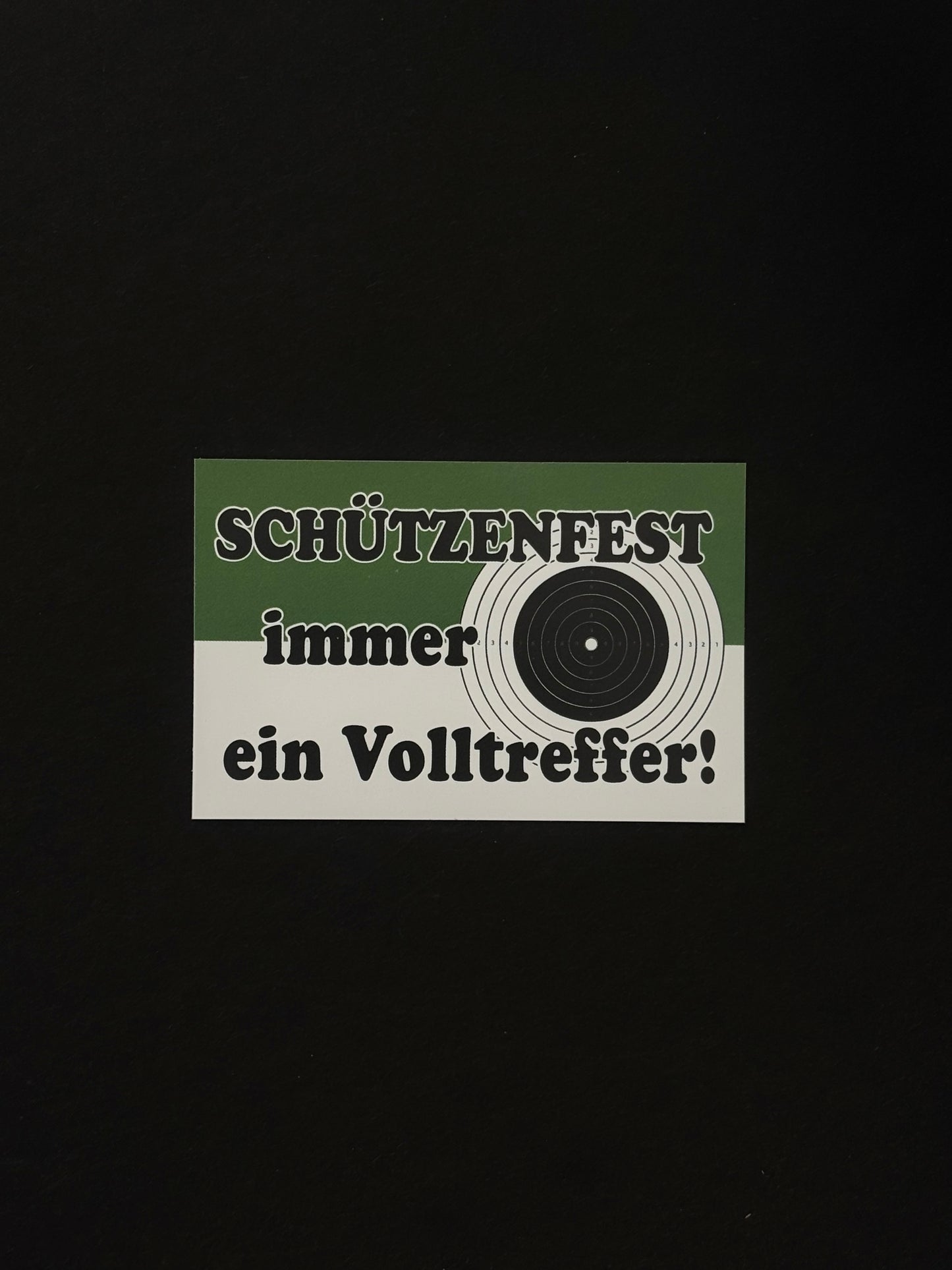 Sticker "Schützenfest Immer ein Volltreffer"