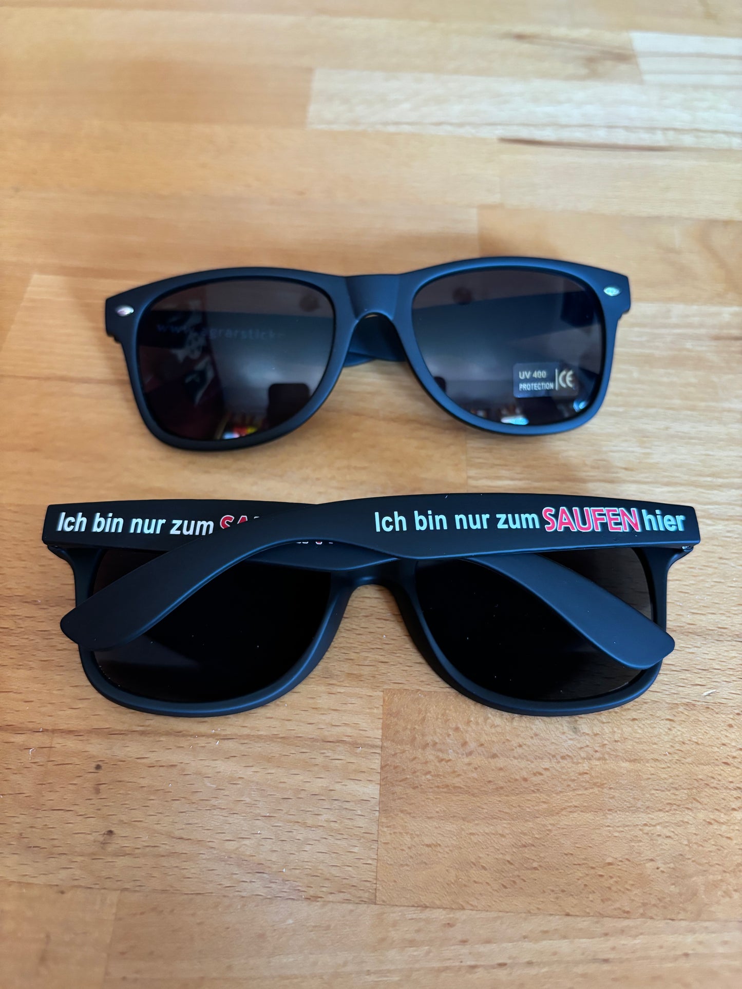 Sonnenbrille "Ich bin nur zum Saufen hier"