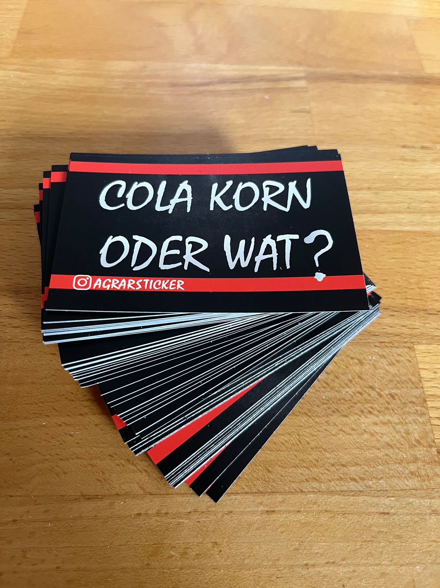 Sticker Instagram "Cola Korn Oder Wat?"