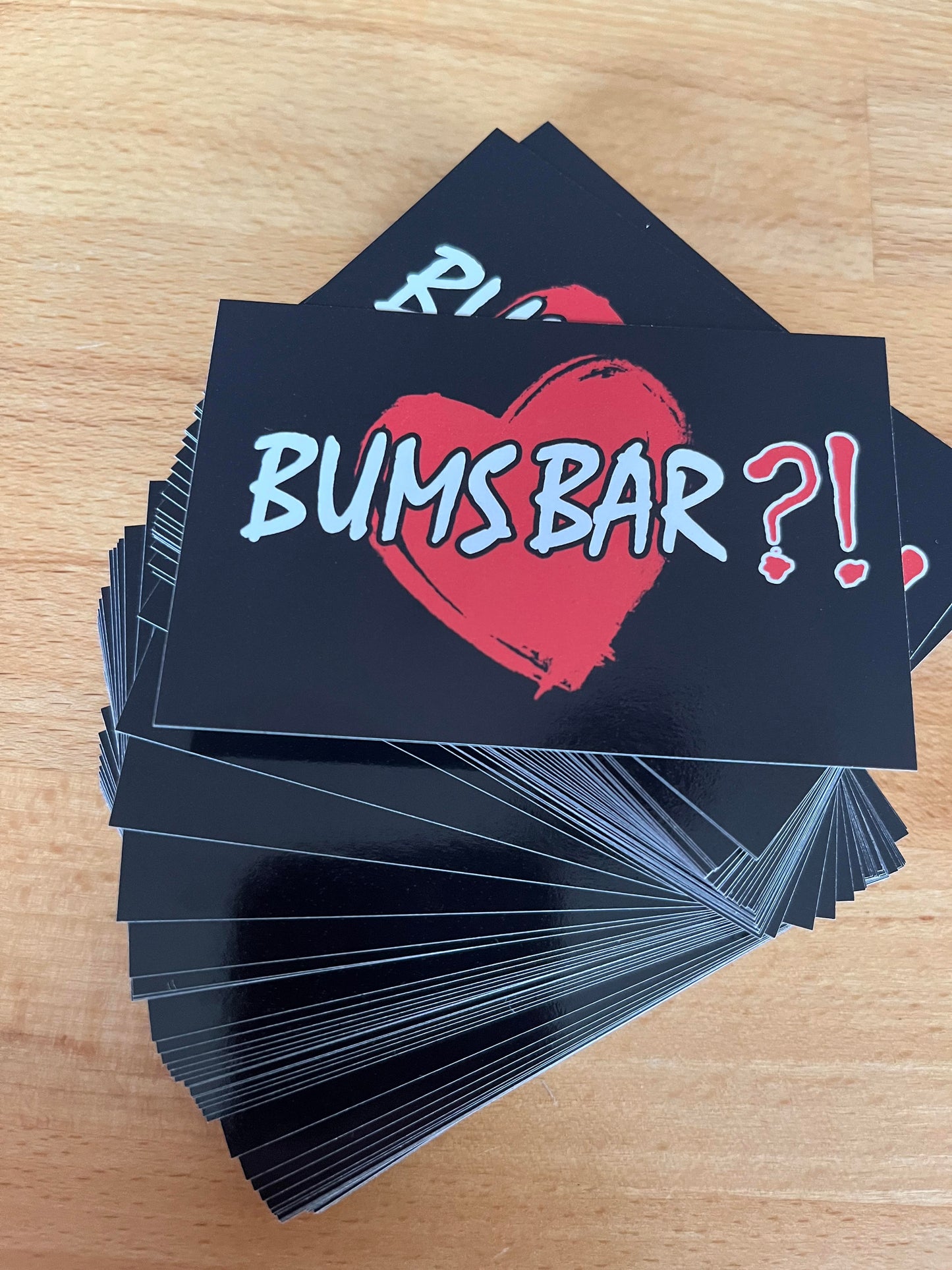 Sticker "B*msbar?!"