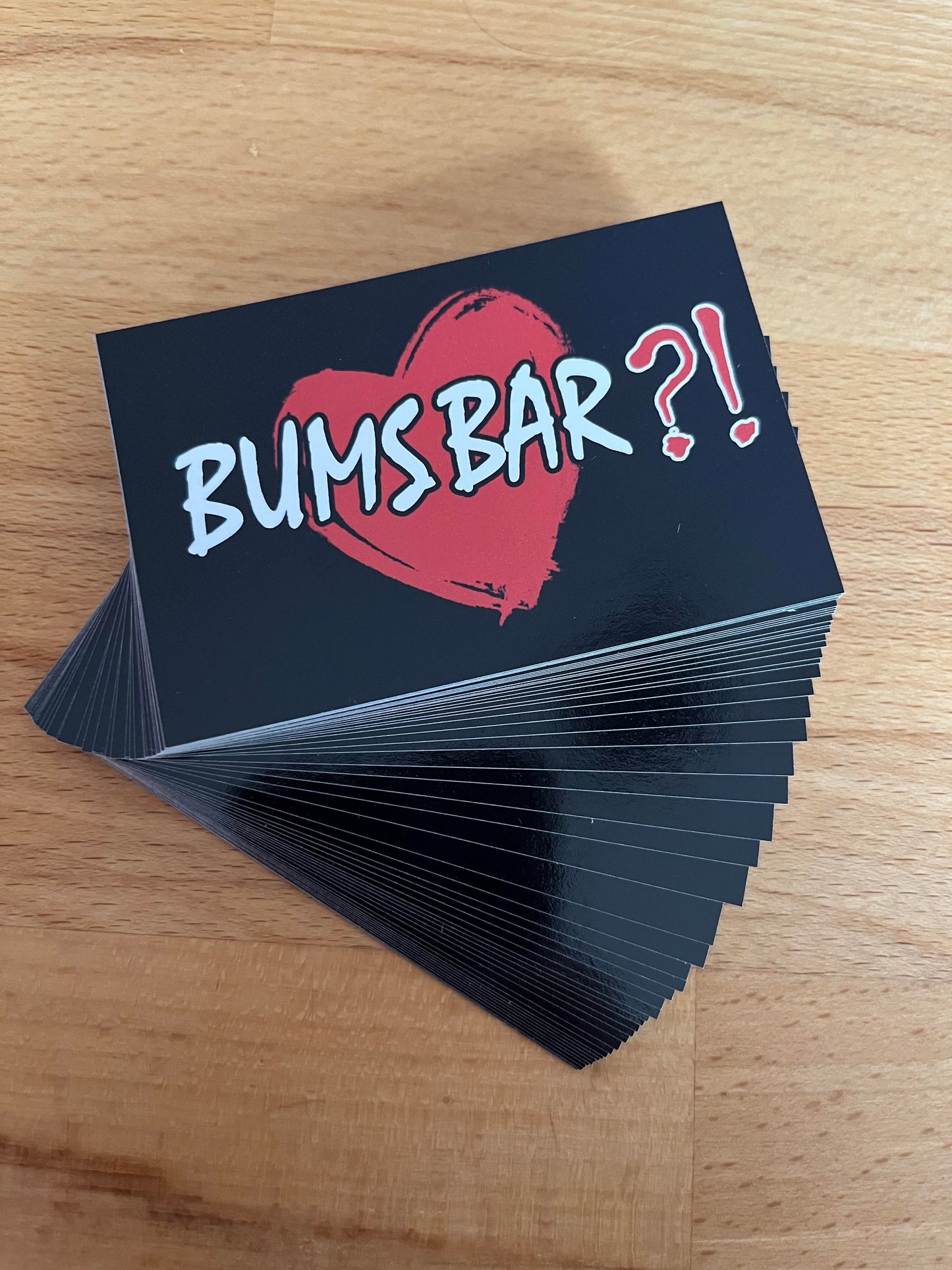 Sticker "B*msbar?!"