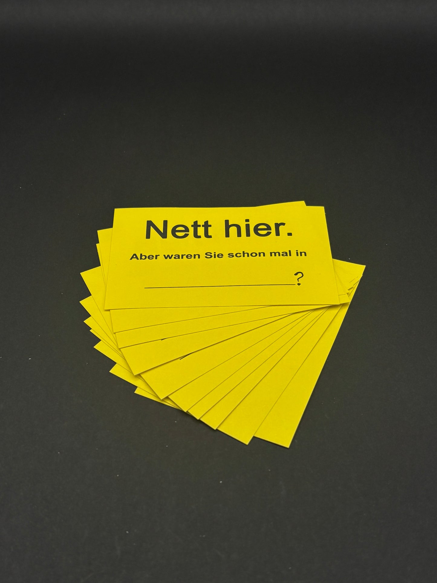 Sticker "Nett Hier!"