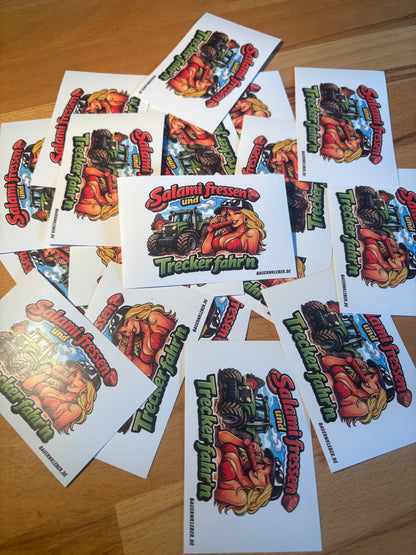 Sticker "Trecker fahrn"