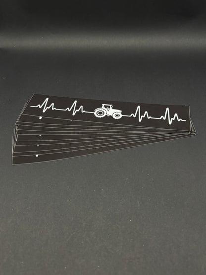 Sticker "Herzschlag Traktor"