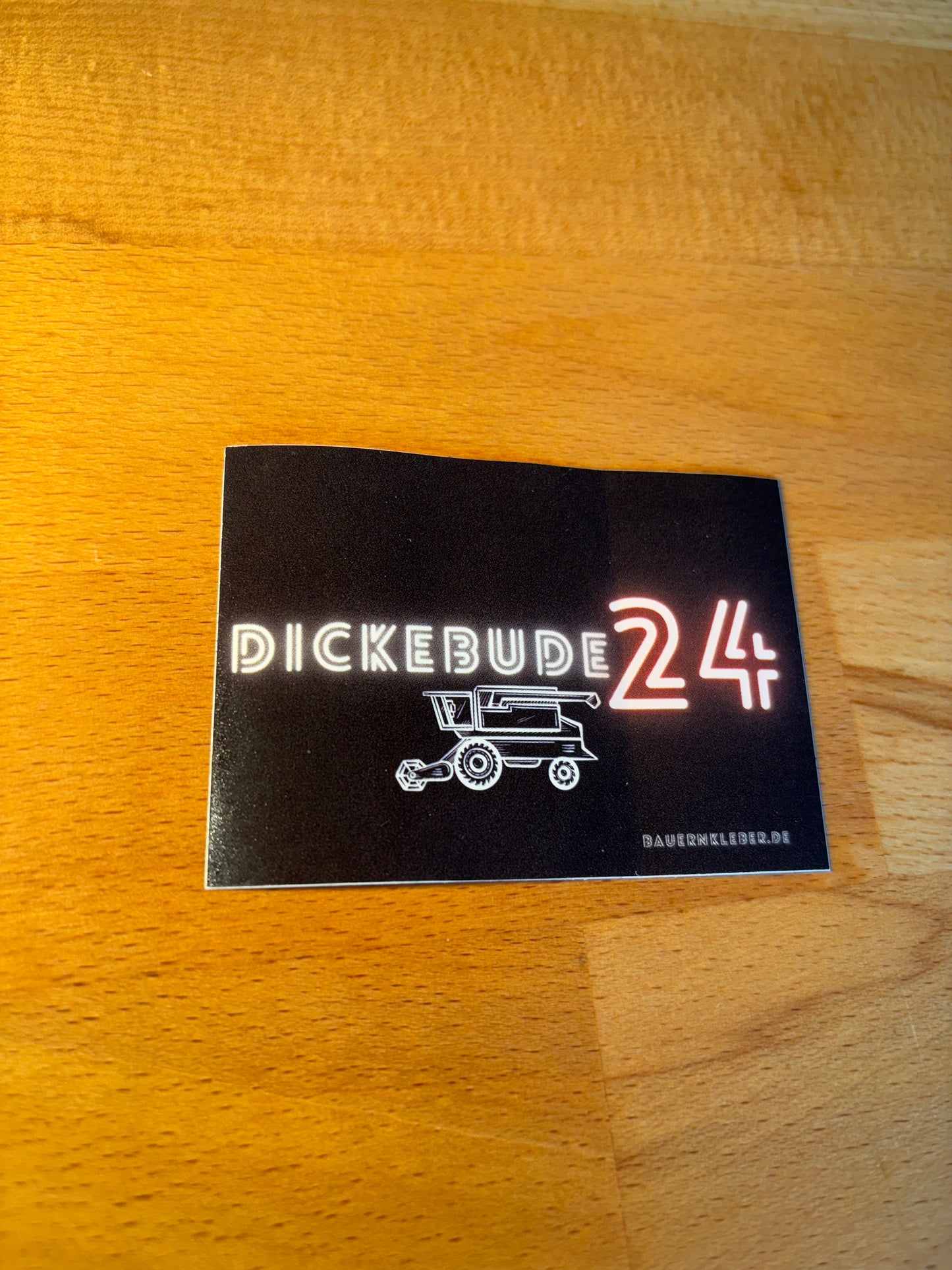 Sticker "Dicke Bude 24"