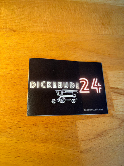 Sticker "Dicke Bude 24"
