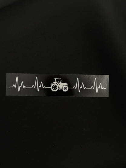 Sticker "Herzschlag Traktor"