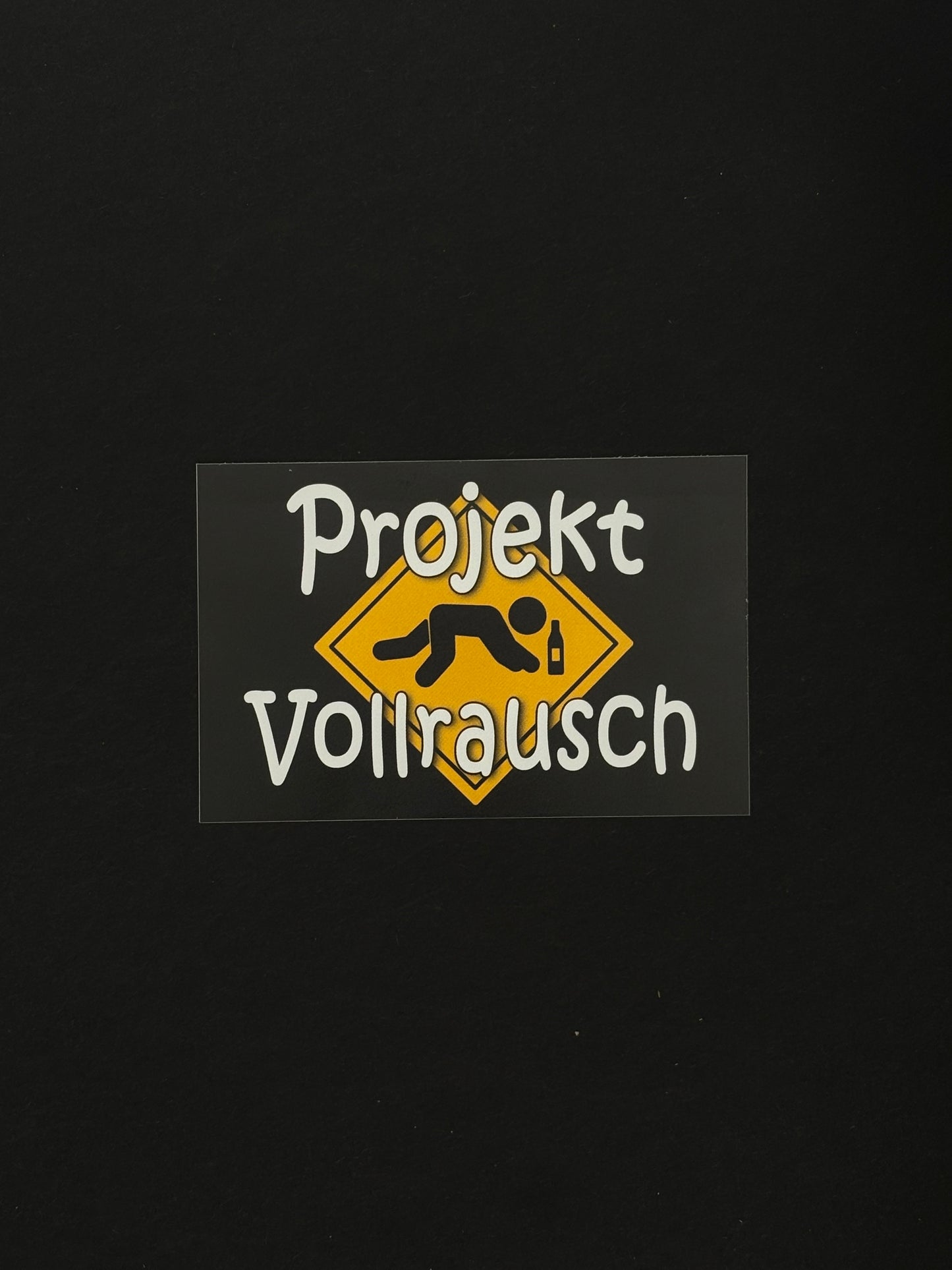 Sticker "Projekt Vollrausch"