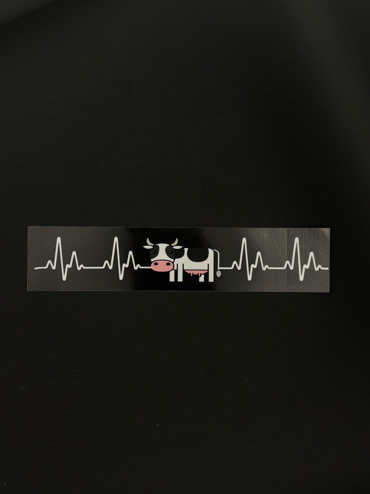 Sticker "Herzschlag Kuh"