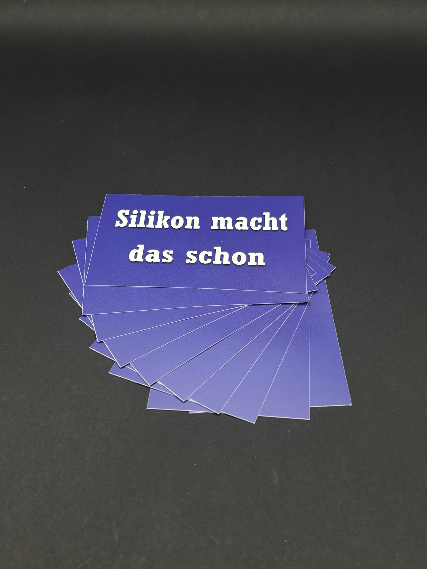 Sticker "Silikon macht das schon"