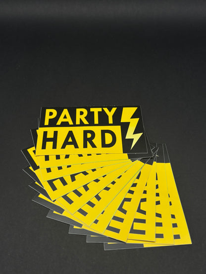 Sticker "Party Hard"