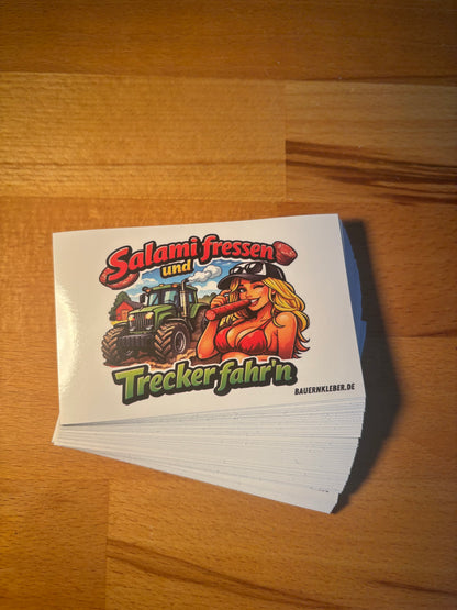 Sticker "Trecker fahrn"