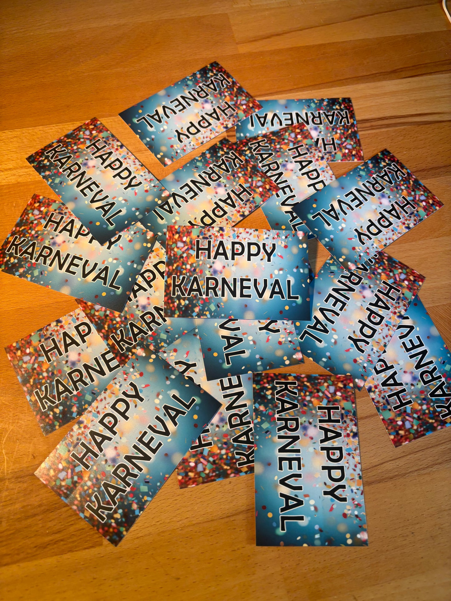 Sticker "Happy Karneval"