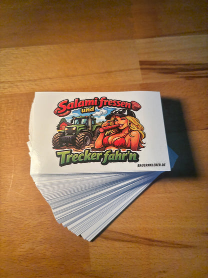 Sticker "Trecker fahrn"
