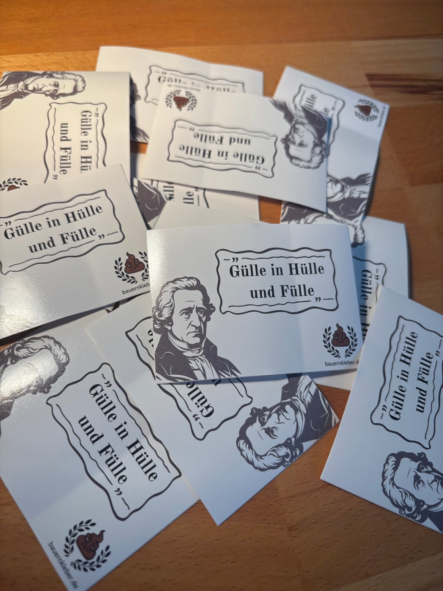 Sticker "Gülle in Hülle und Fülle"