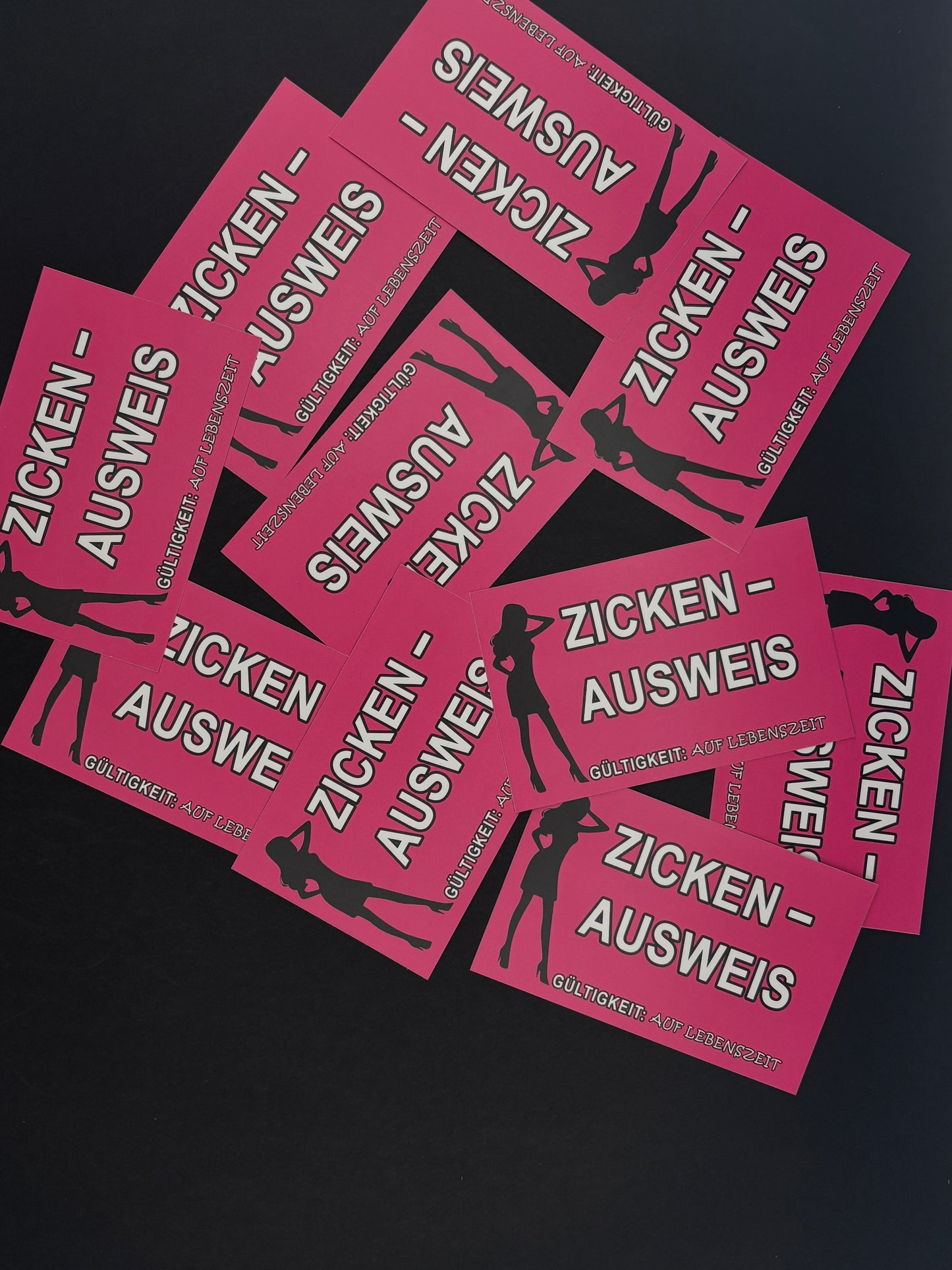 Sticker "Zicken-Ausweis"