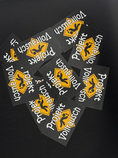 Sticker "Projekt Vollrausch"