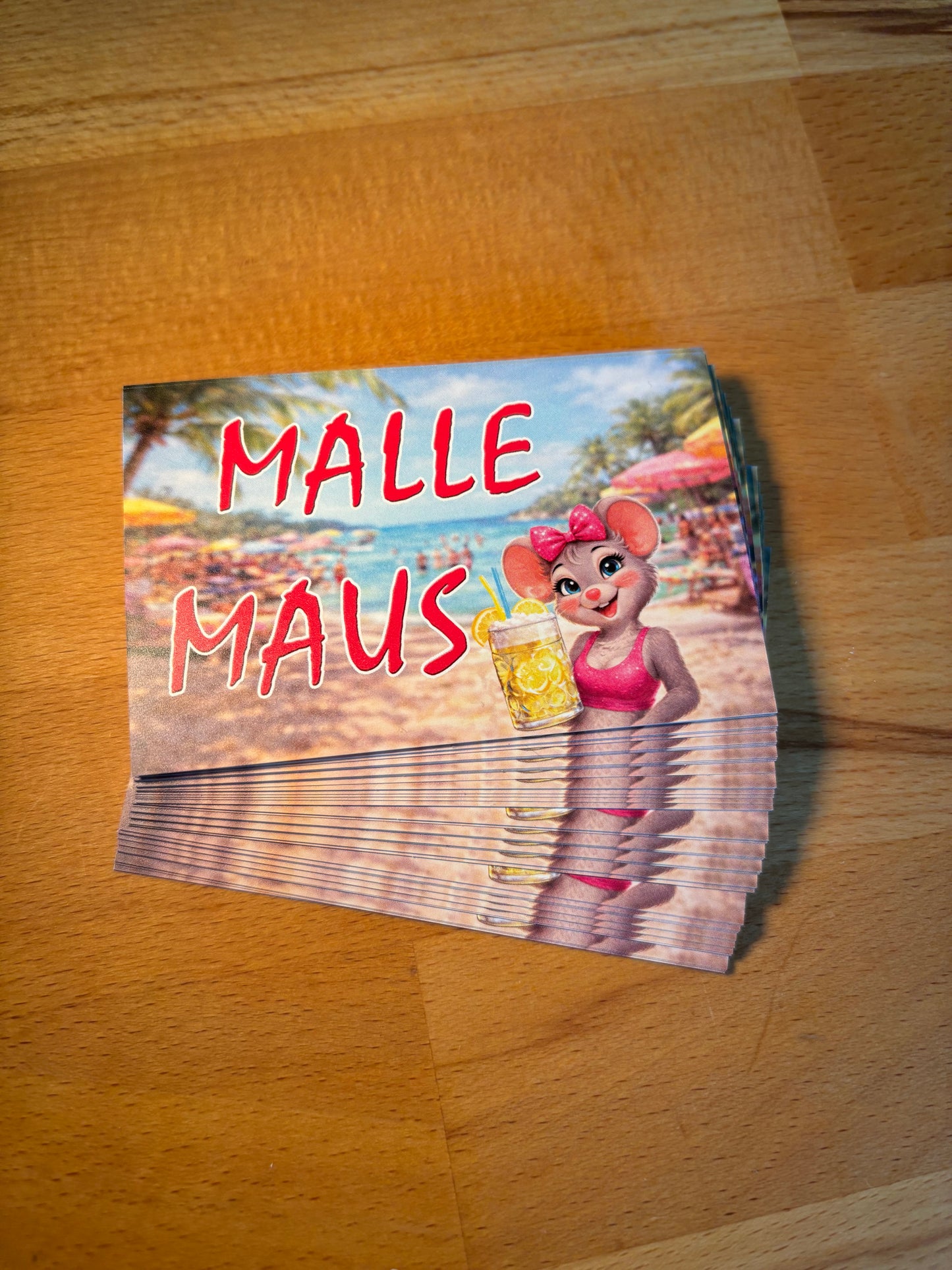 Sticker "Malle Maus"