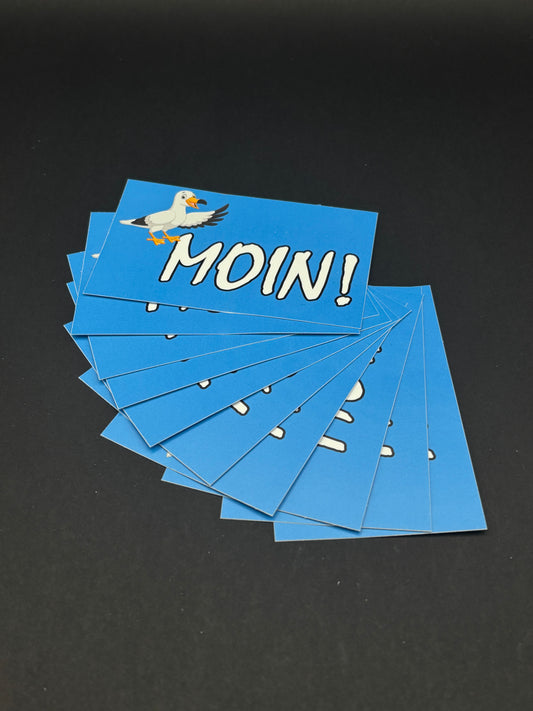 Sticker "Moin!"