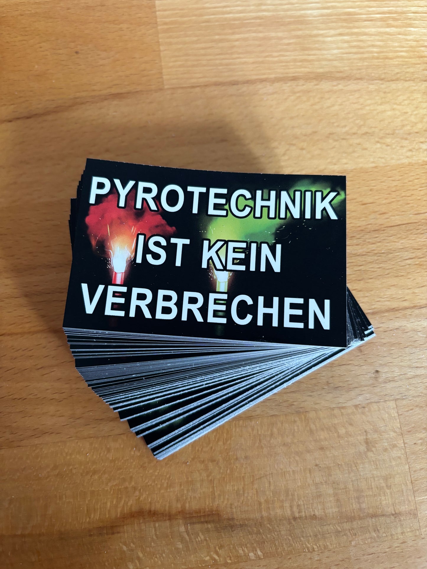 Sticker "Pyrotechnik ist kein"